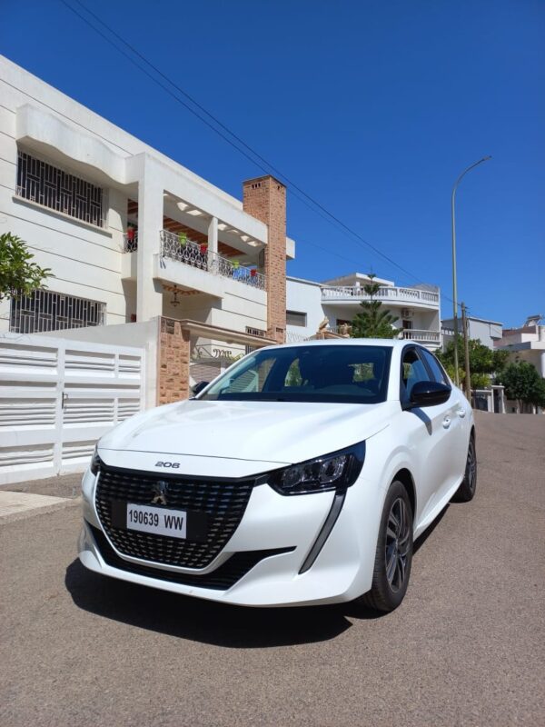 Peugeot 208 Blanche